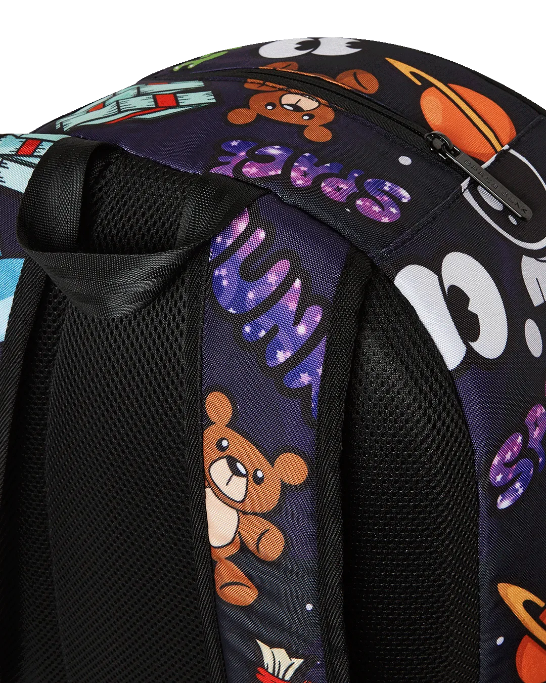 SPACE JUNK PATTERN BACKPACK