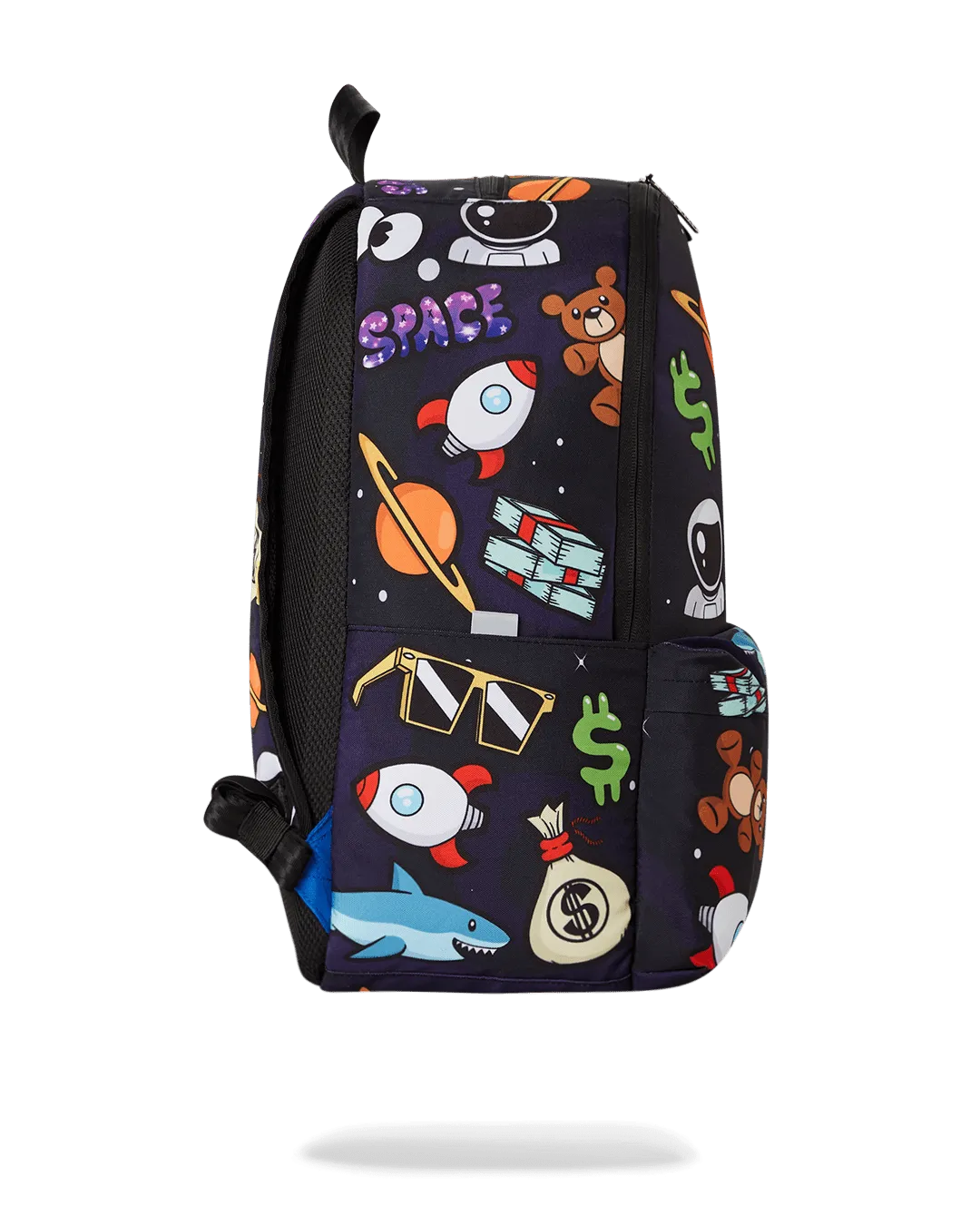 SPACE JUNK PATTERN BACKPACK