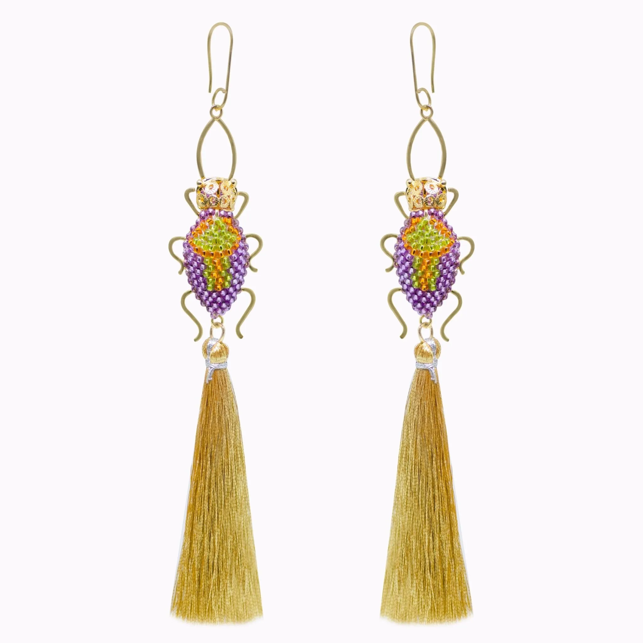 Spirit Beetle Earrings