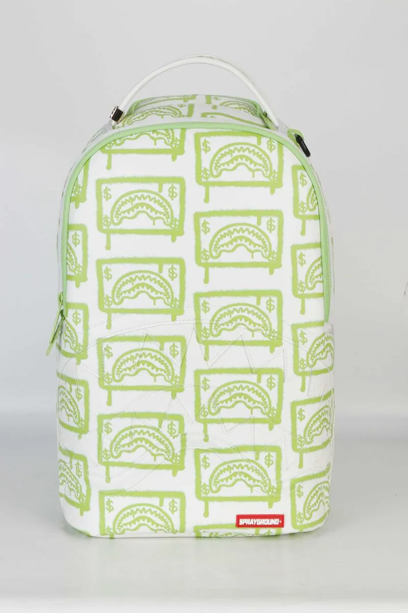 Sprayground GREEN MONEY DLXSV BACKPACK