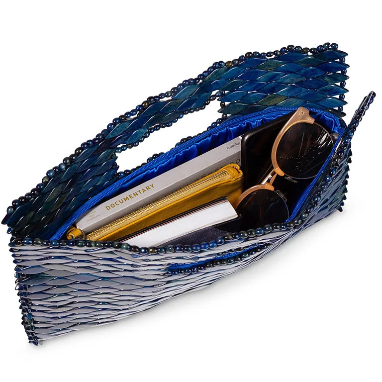 St. Tropez Clutch - Blue