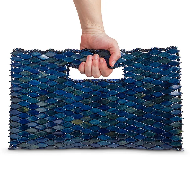 St. Tropez Clutch - Blue
