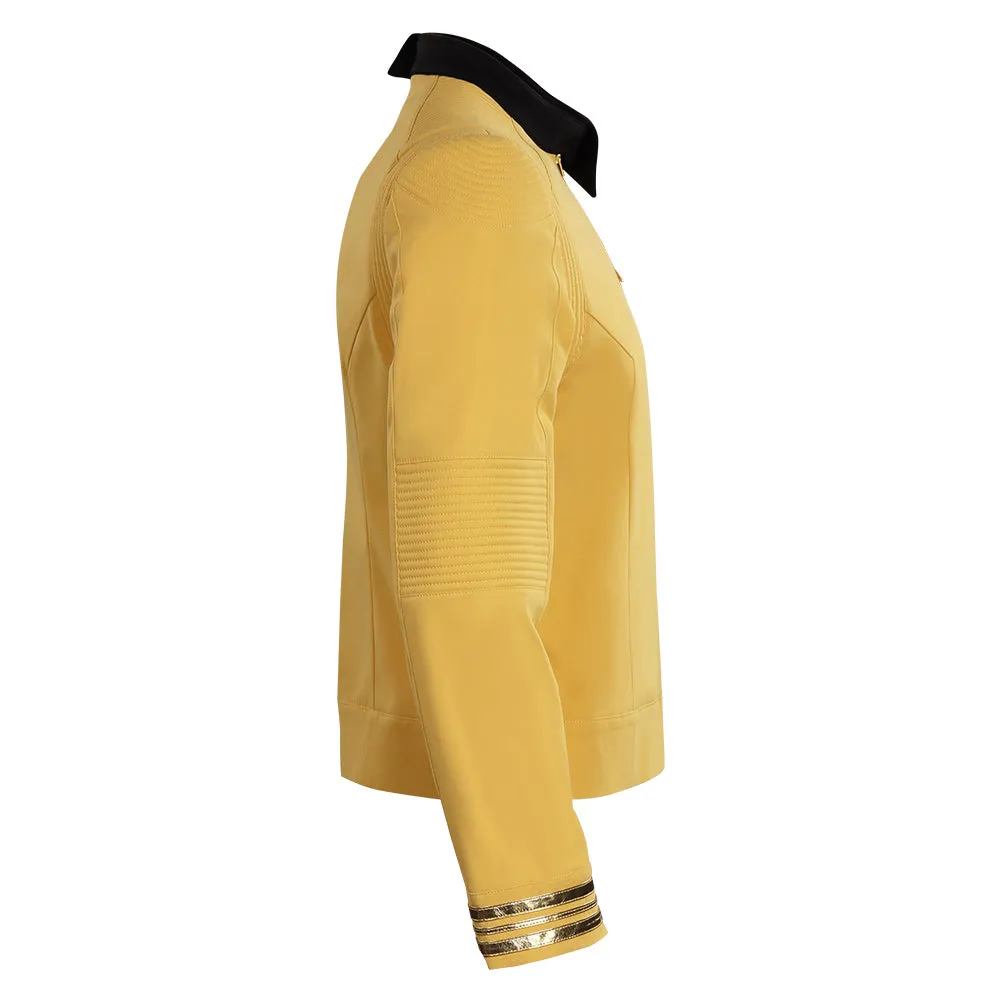 Star Trek: Strange New Worlds 2022 Christopher Pike Outfit Cosplay Costume Halloween Carnival Suit
