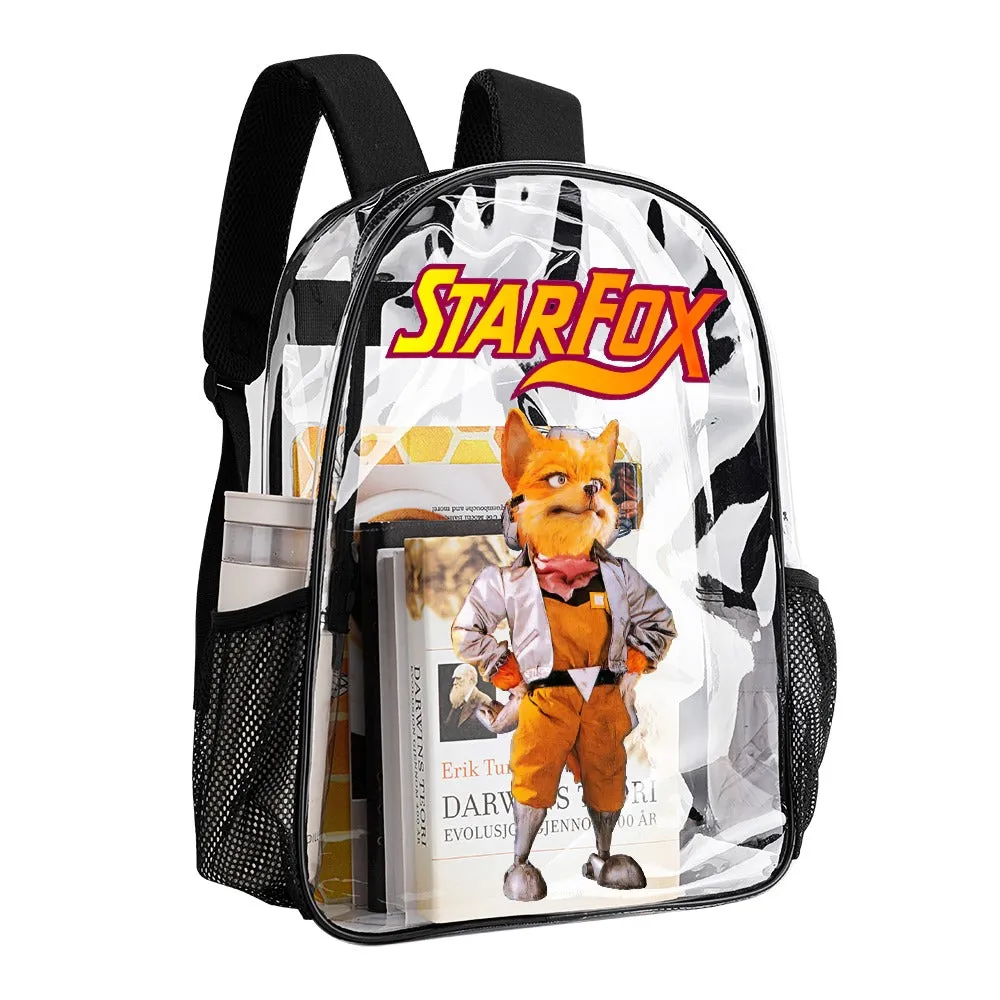 StarFox Transparent Backpack 17 inch