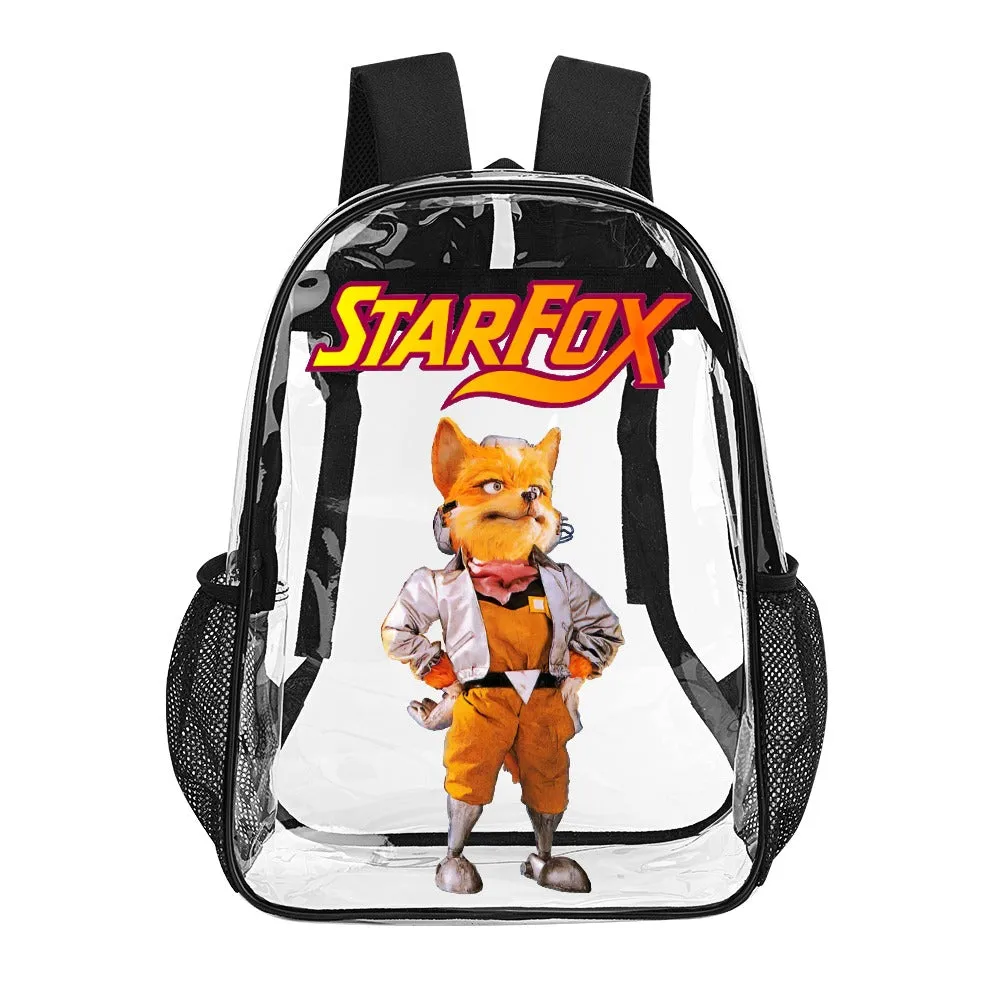 StarFox Transparent Backpack 17 inch