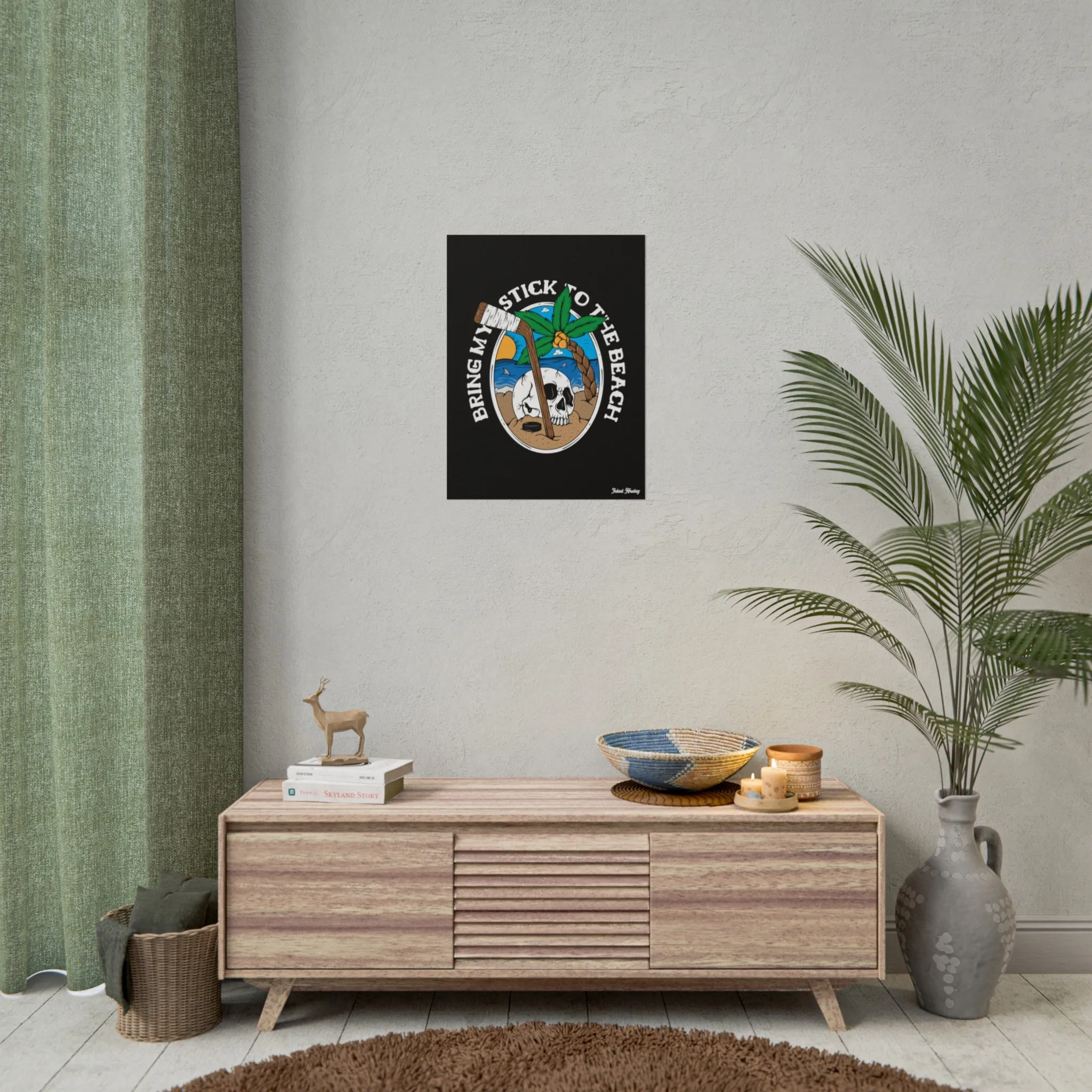 STICK 2 BEACH POSTER