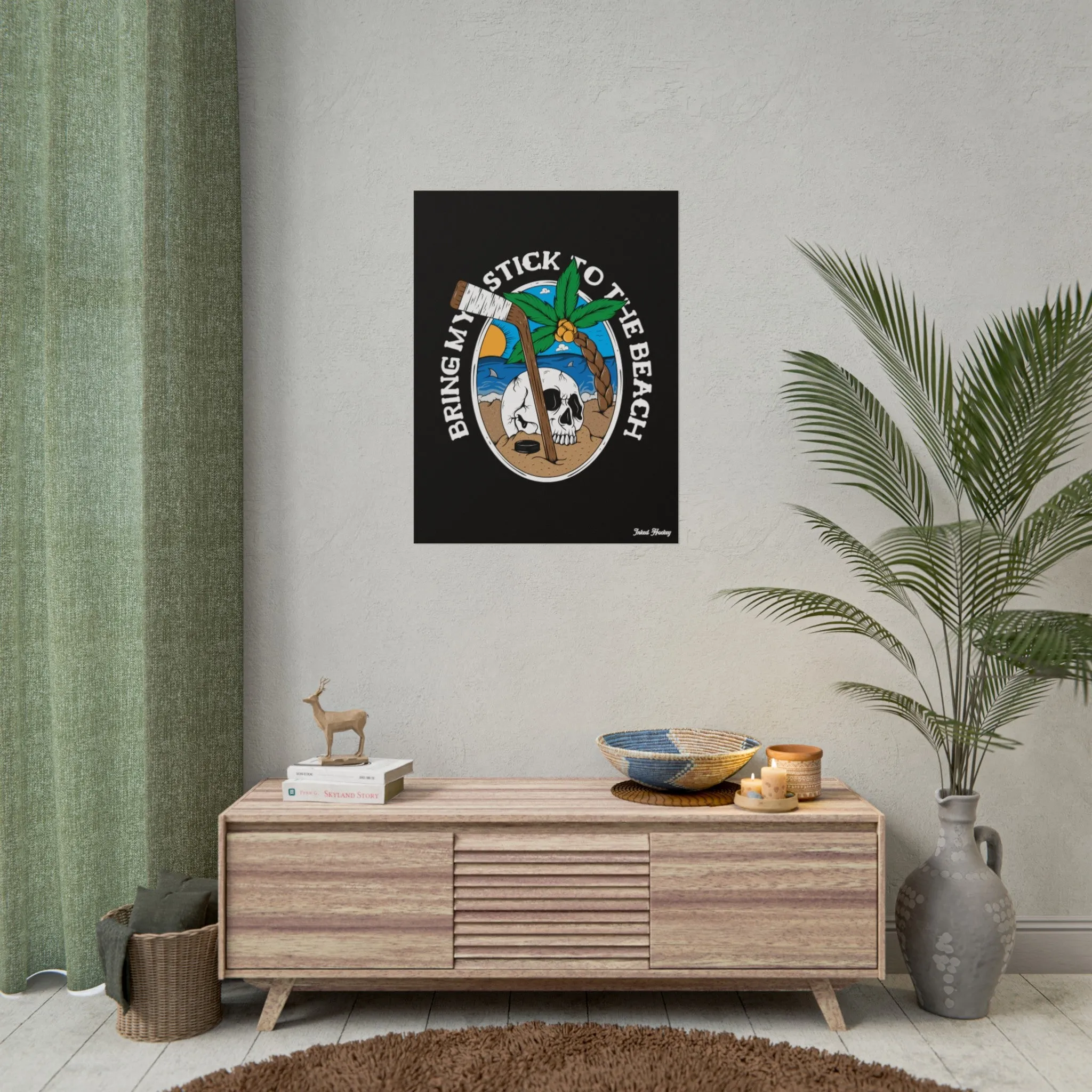STICK 2 BEACH POSTER
