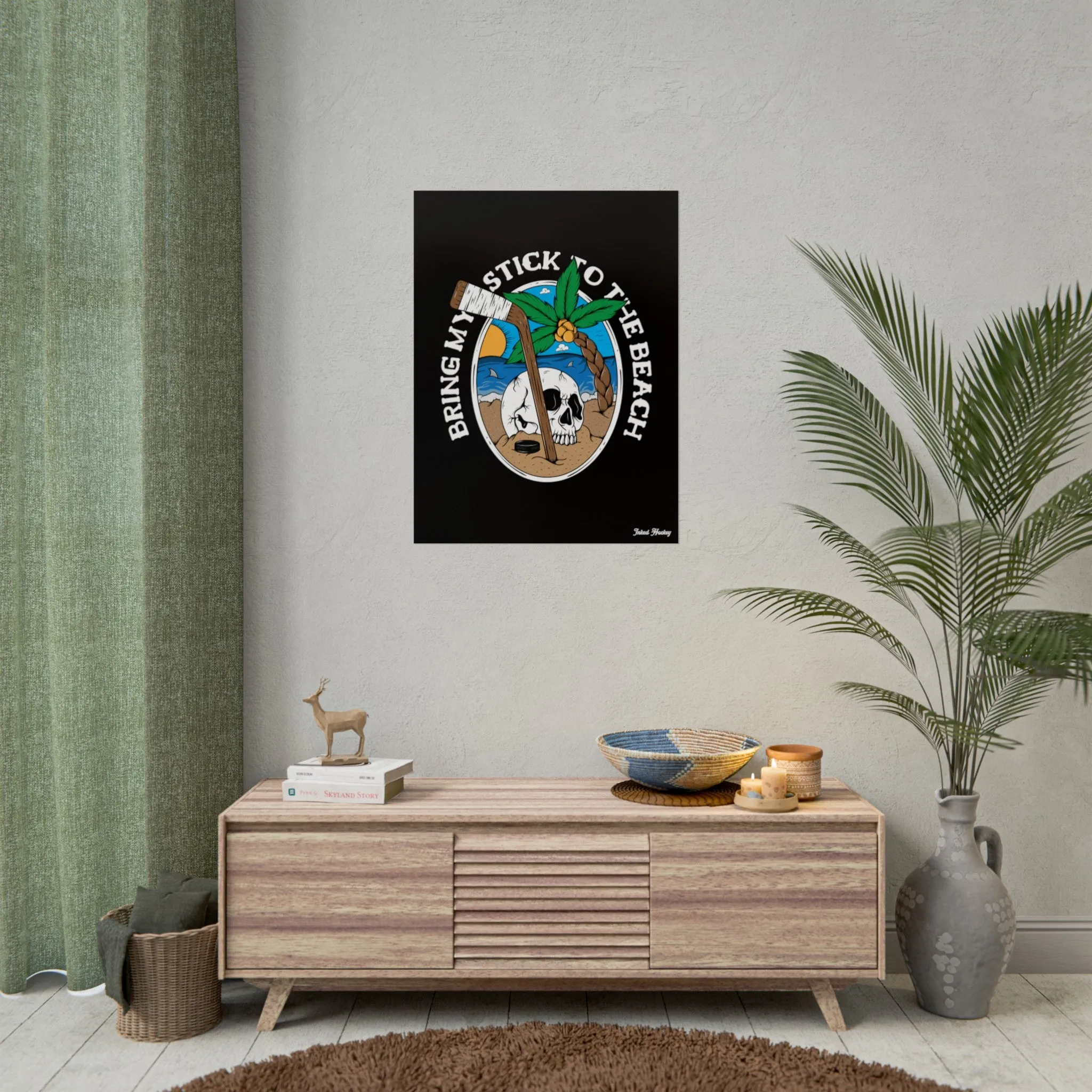 STICK 2 BEACH POSTER