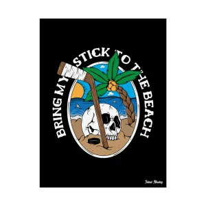 STICK 2 BEACH POSTER