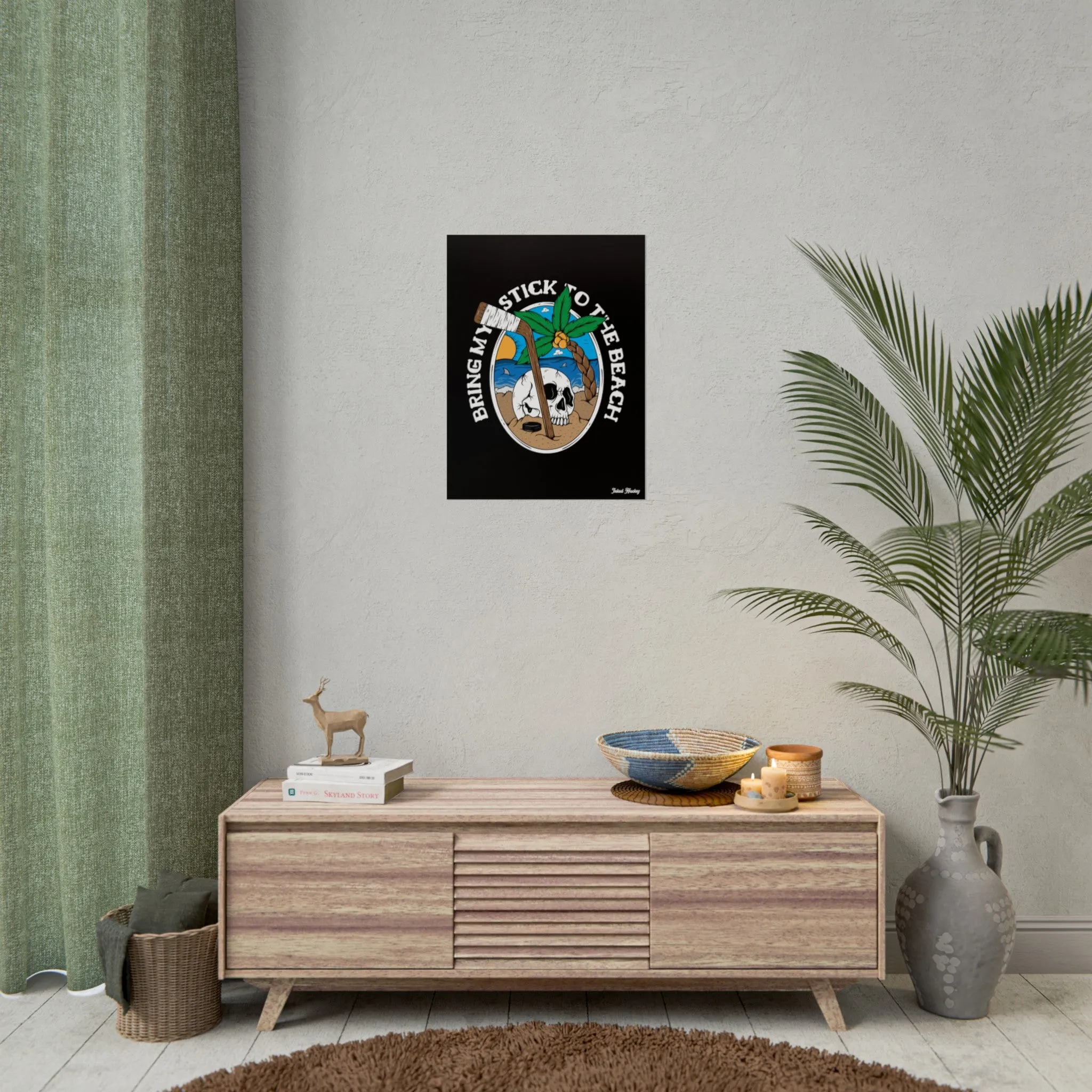 STICK 2 BEACH POSTER