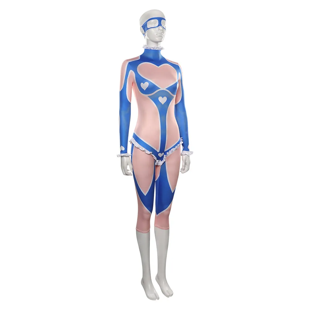 Street Fighter-Nanakawa Mika Cosplay Costume Jumpsuit Outfits Halloween Carnival Party Suit