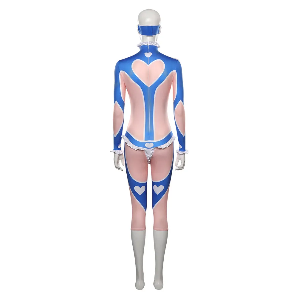 Street Fighter-Nanakawa Mika Cosplay Costume Jumpsuit Outfits Halloween Carnival Party Suit