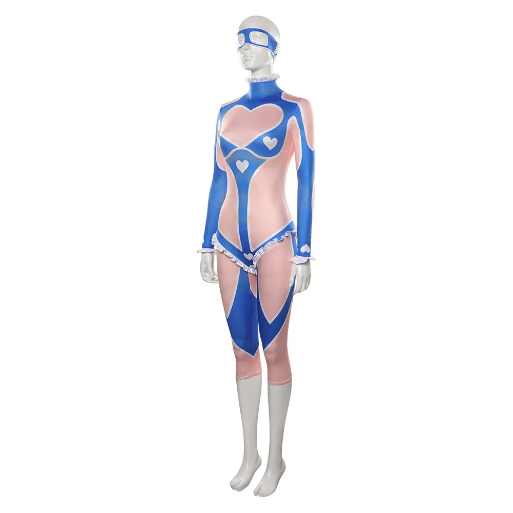 Street Fighter-Nanakawa Mika Cosplay Costume Jumpsuit Outfits Halloween Carnival Party Suit