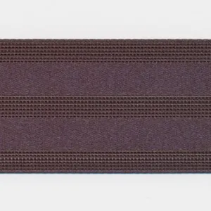 Stripe Satin Ribbon #105 Steel Black