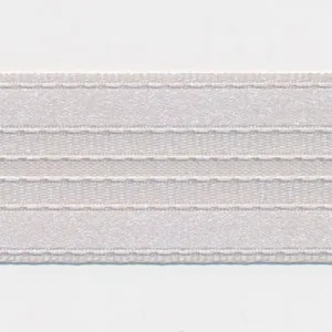 Stripe Satin Ribbon #144 Smoke Mint