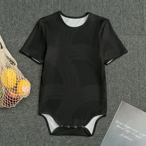Stylish Black Baby Bodysuits
