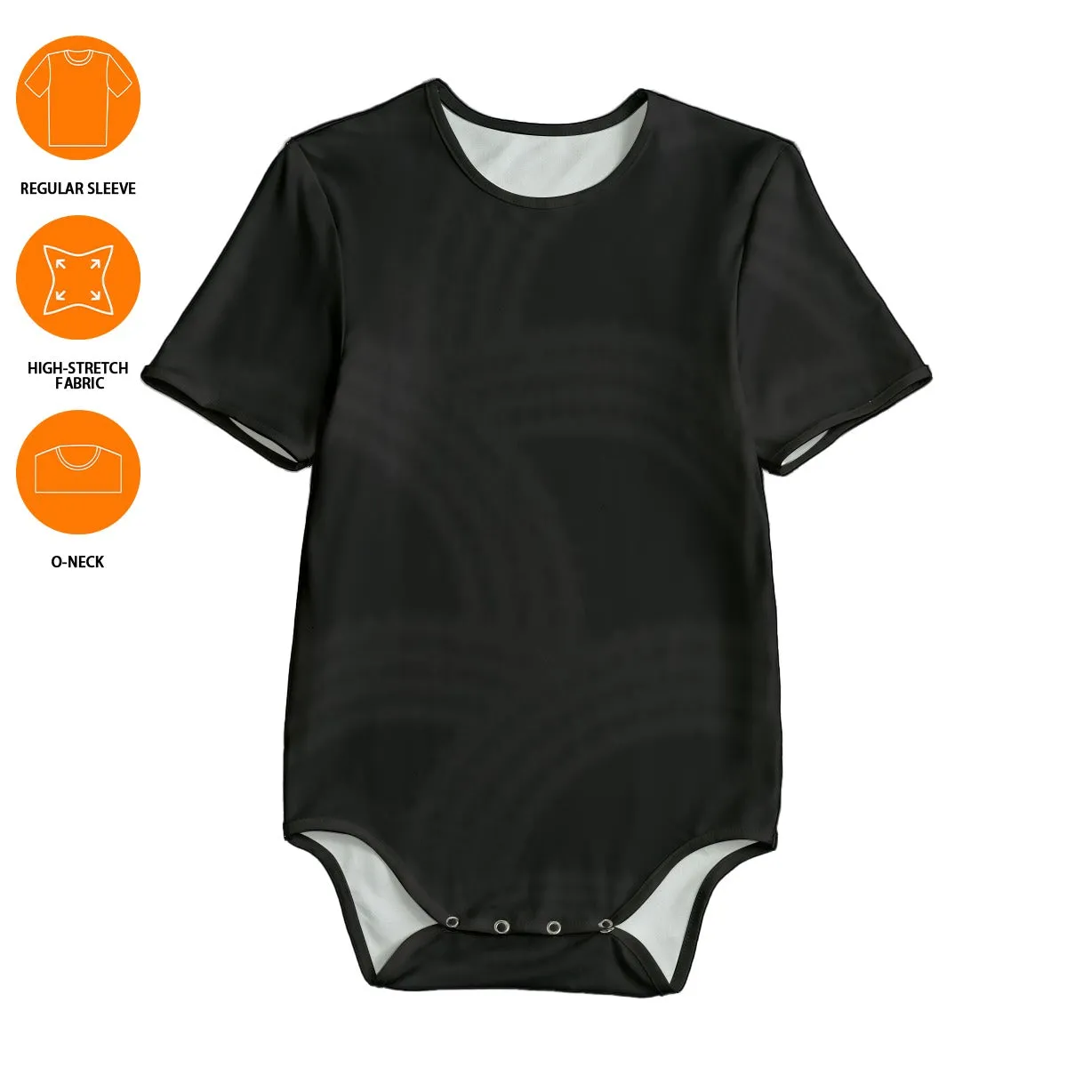 Stylish Black Baby Bodysuits