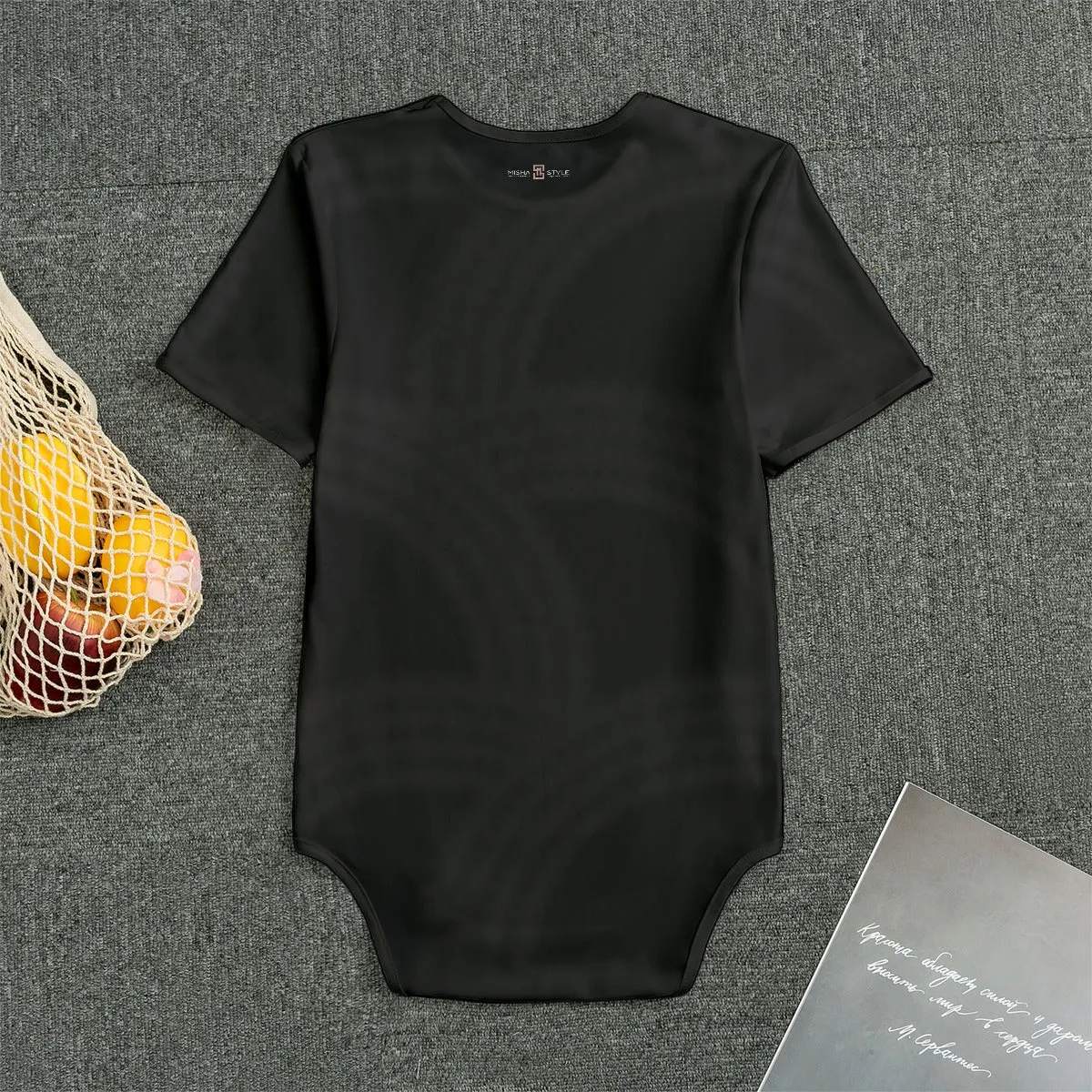Stylish Black Baby Bodysuits