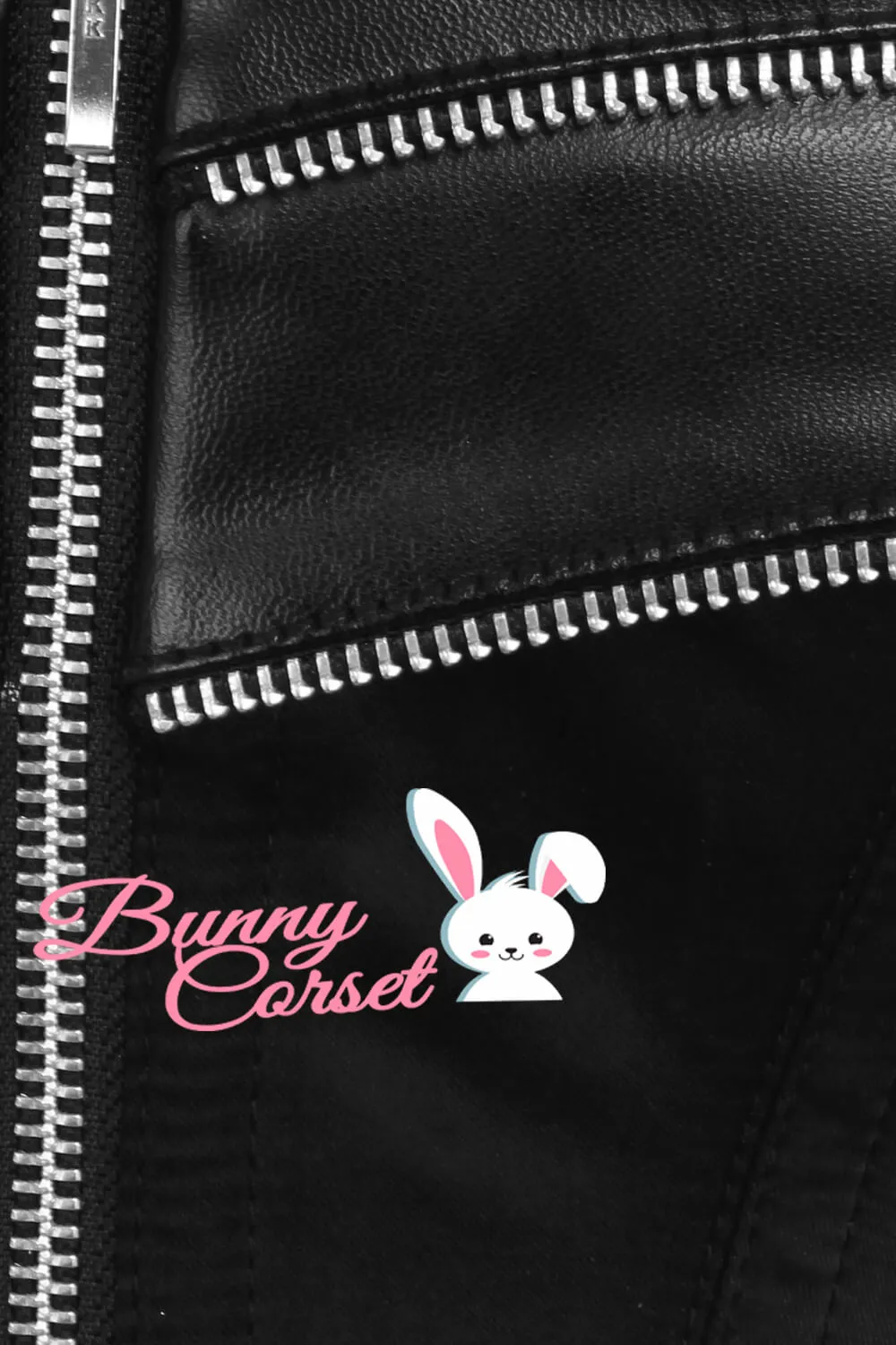 Suave Black Satin Corset