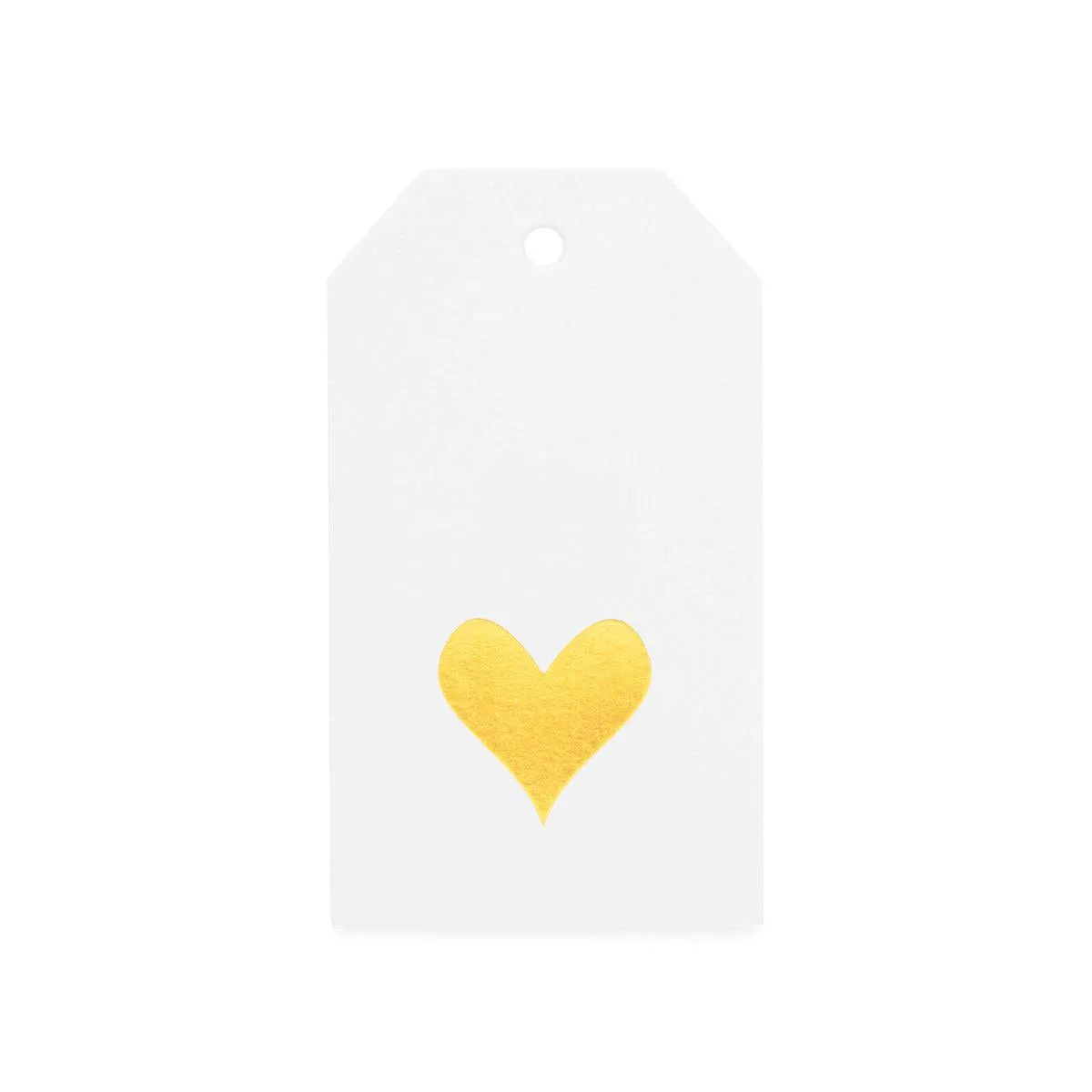 Sugar Paper - 'Gold Heart'  Gift Tag (1CT)