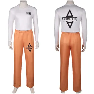Suicide Squad: Kill the Justice League Deadshot Prison Uniform Cosplay Costume Outfits Halloween Carnival Suit