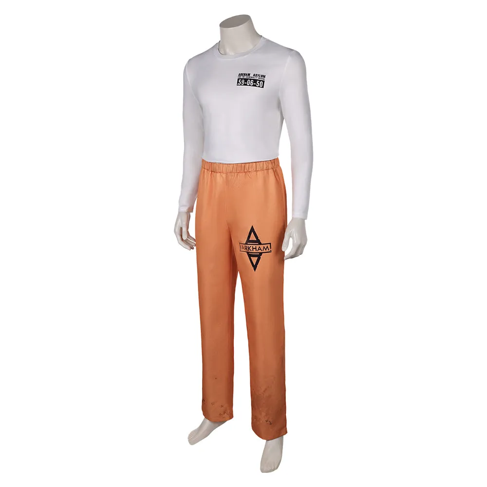 Suicide Squad: Kill the Justice League Deadshot Prison Uniform Cosplay Costume Outfits Halloween Carnival Suit