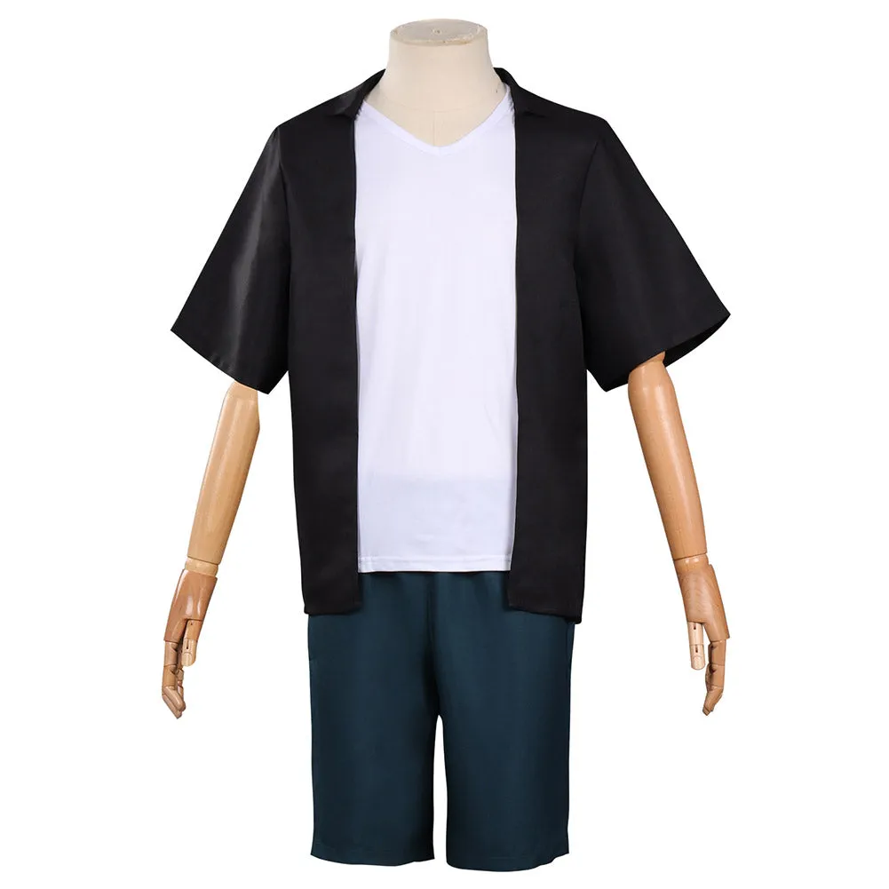 Summer Time Rendering Ajiro Shinpei Cosplay Costume Outfits Halloween Carnival Suit