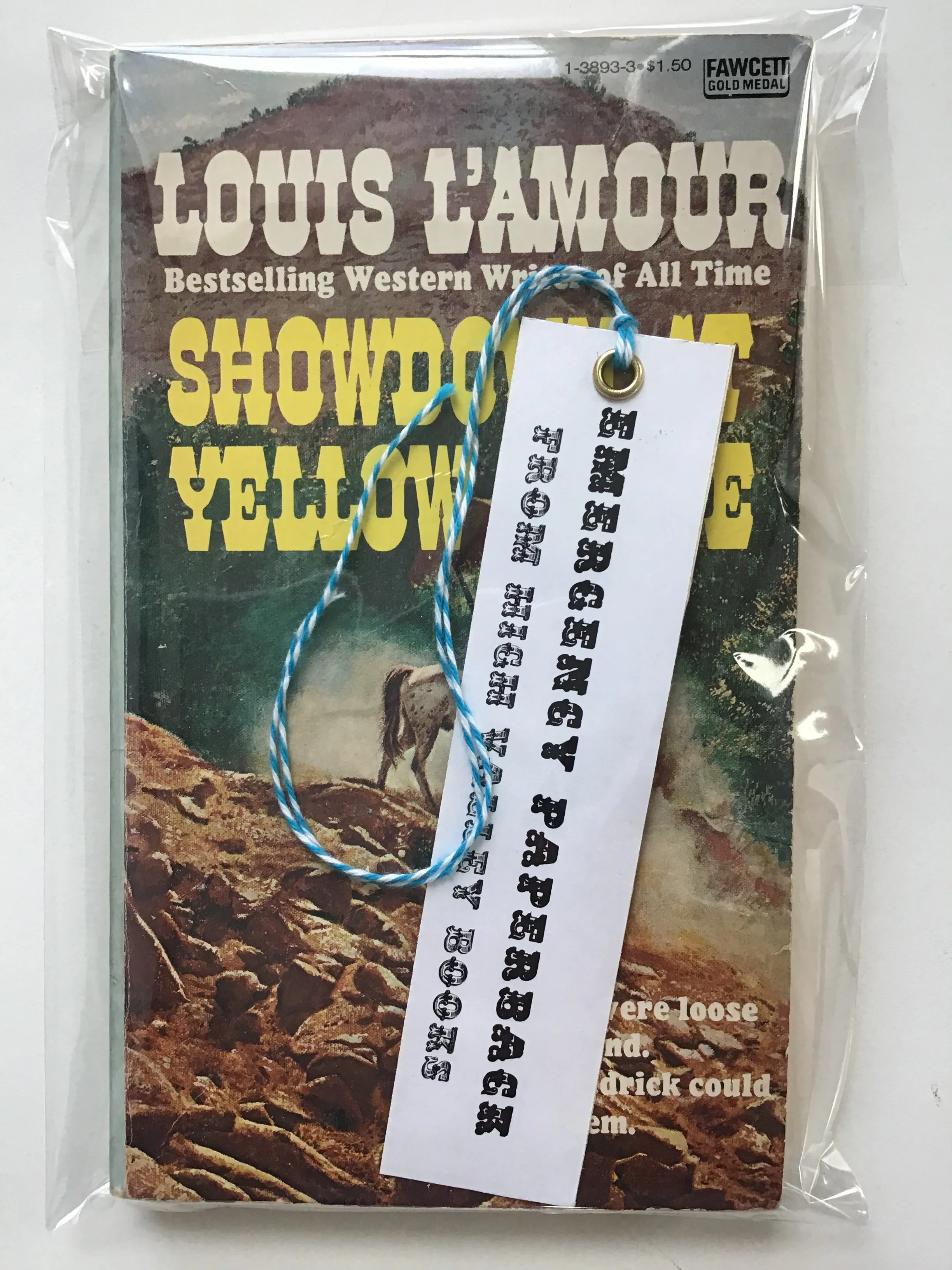Sundown at Yellow Butte by Louis L'Amour