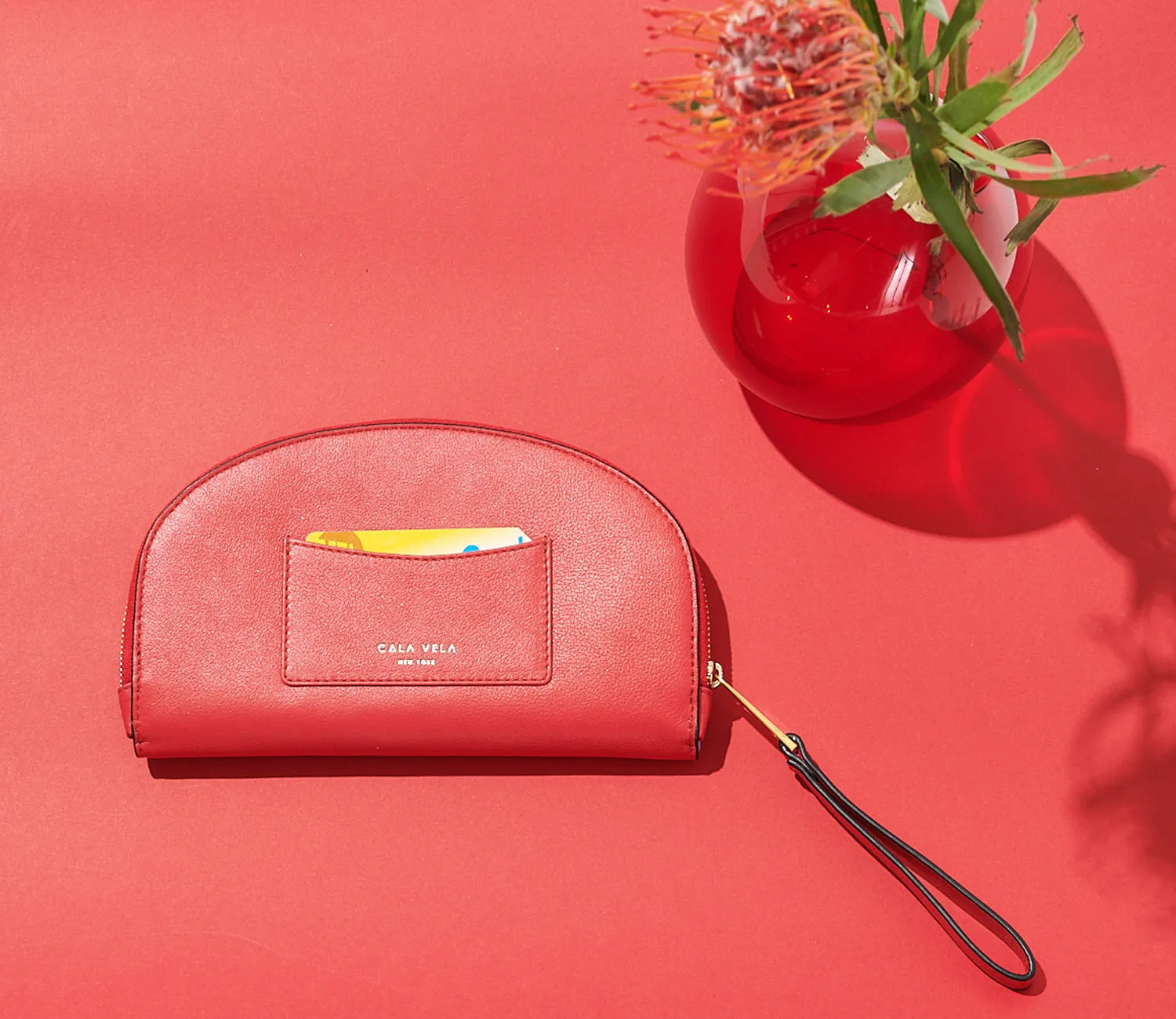 SUNRISE CLUTCH WALLET - SHINY SUN