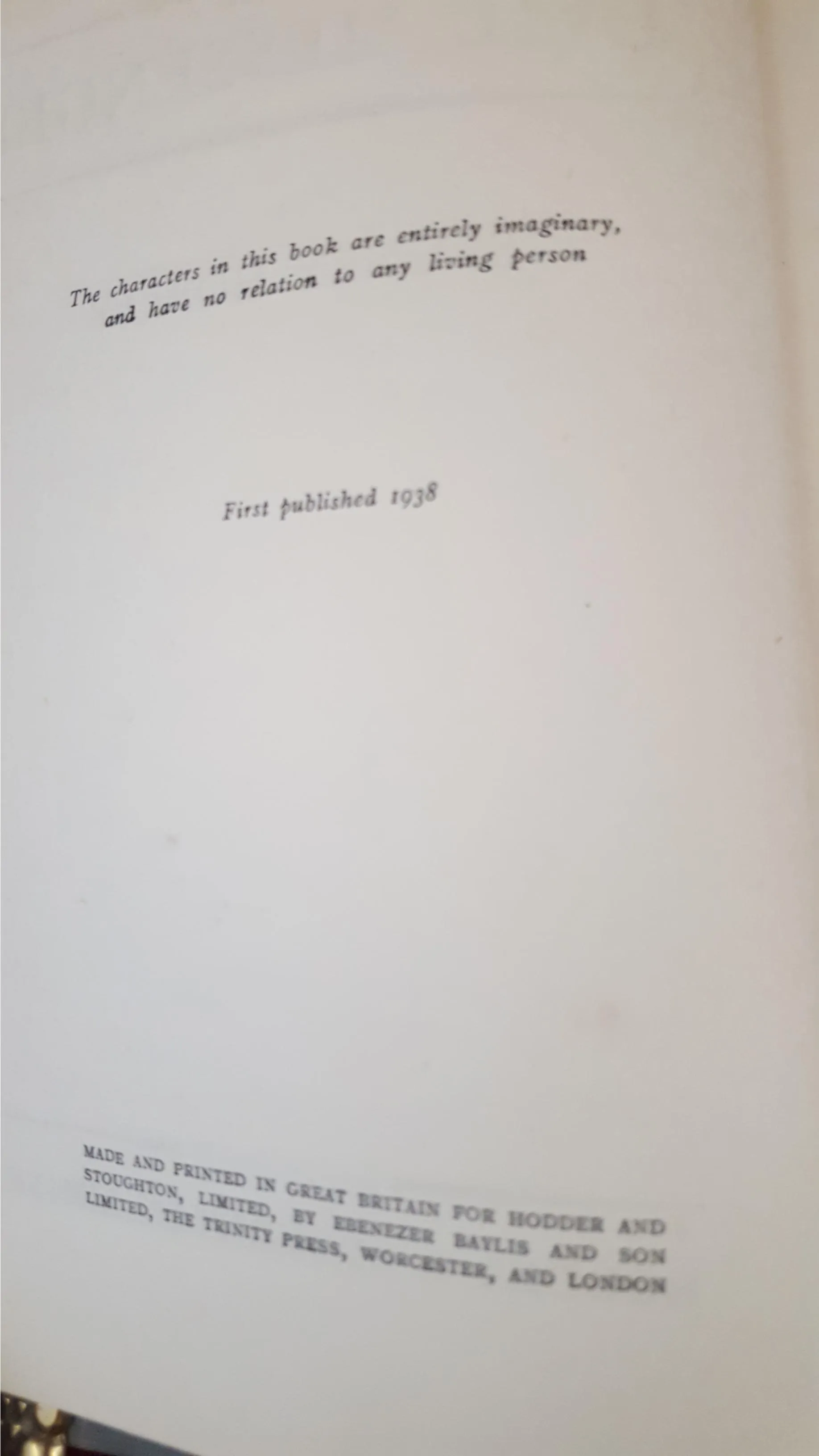 Sydney Horler - The Evil Messenger, Hodder & Stoughton, 1938, First Edition