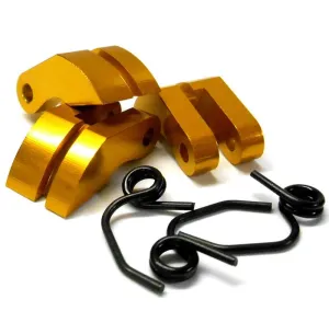 T10083 1/8 Scale Nitro Engine 3 Shoe Alloy Aluminium Clutch with Spring Yellow