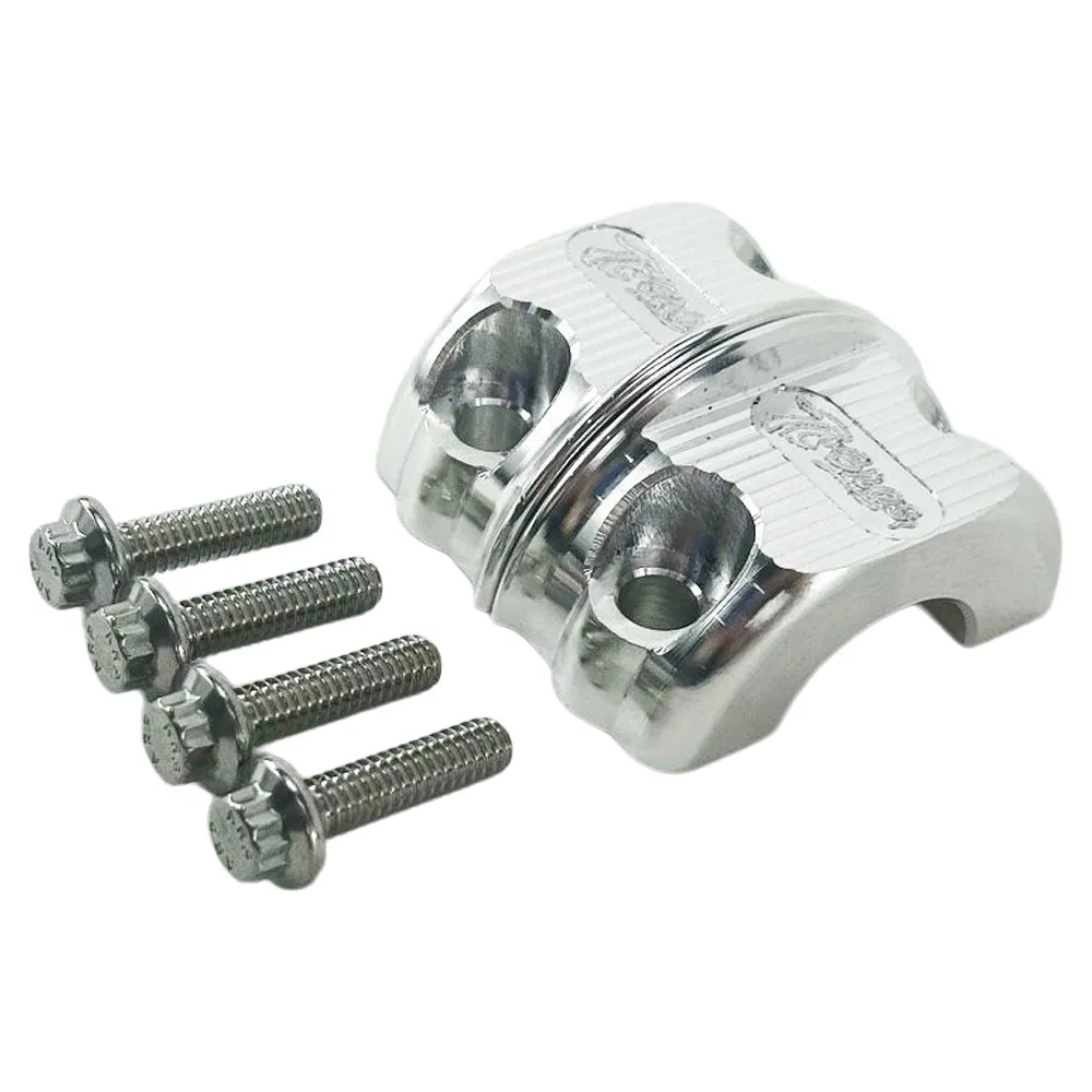 TC Bros. Pro Series Clutch & Brake Perch Clamp Set fits Harley Softail, Touring, Dyna, Sportster