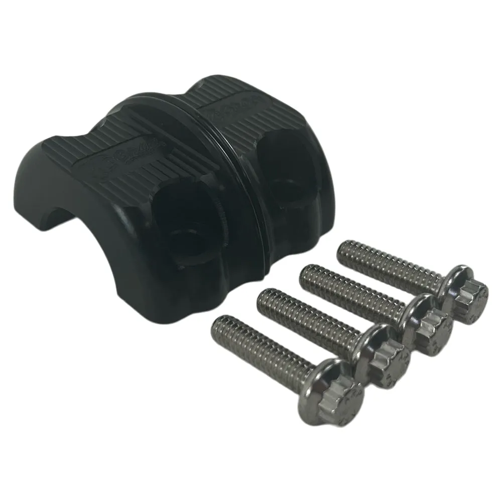 TC Bros. Pro Series Clutch & Brake Perch Clamp Set fits Harley Softail, Touring, Dyna, Sportster
