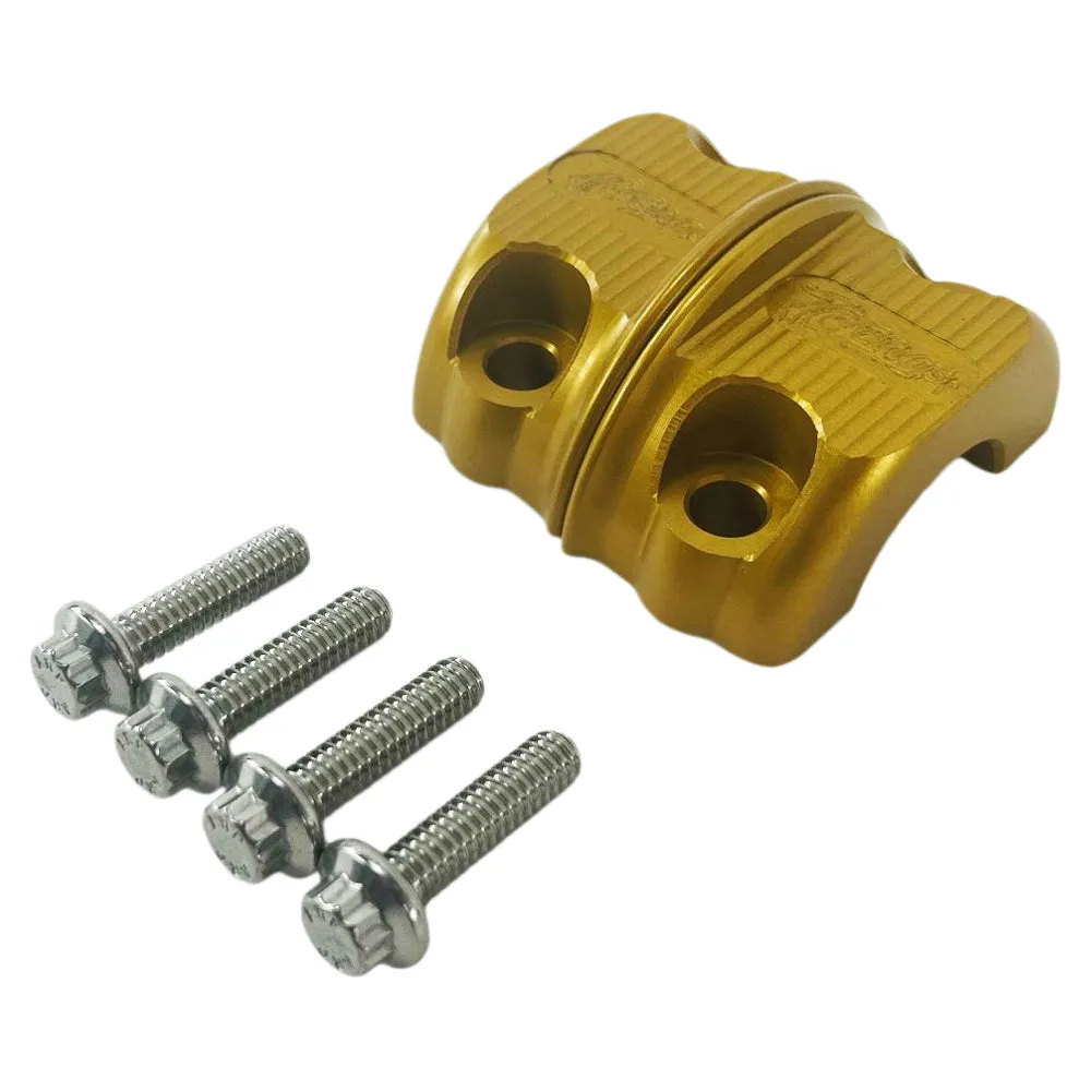 TC Bros. Pro Series Clutch & Brake Perch Clamp Set fits Harley Softail, Touring, Dyna, Sportster