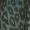 Teal Leopard Print Satin Flared Blouse