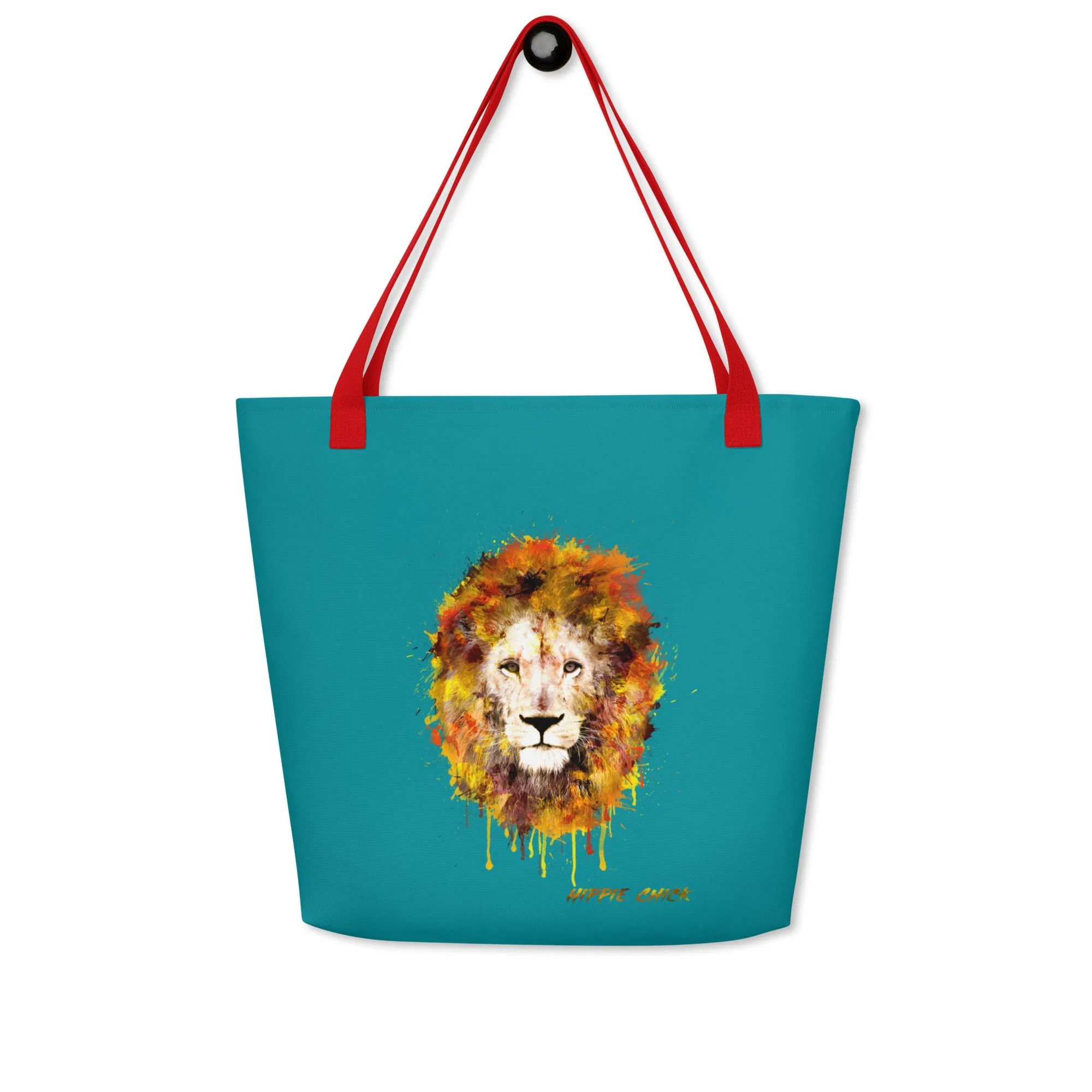Teal Tote Bag