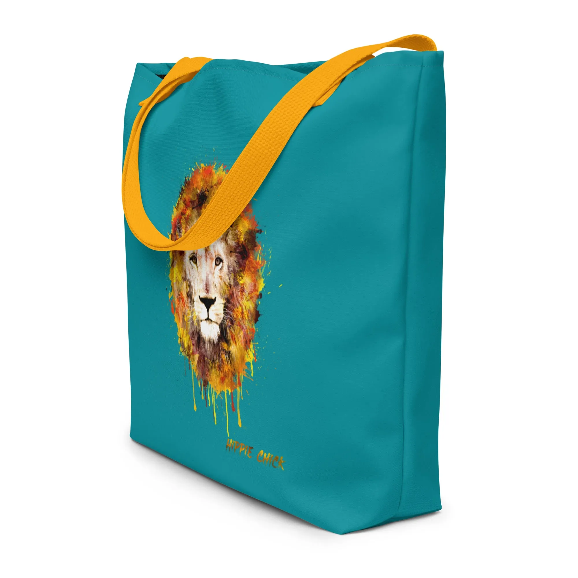 Teal Tote Bag