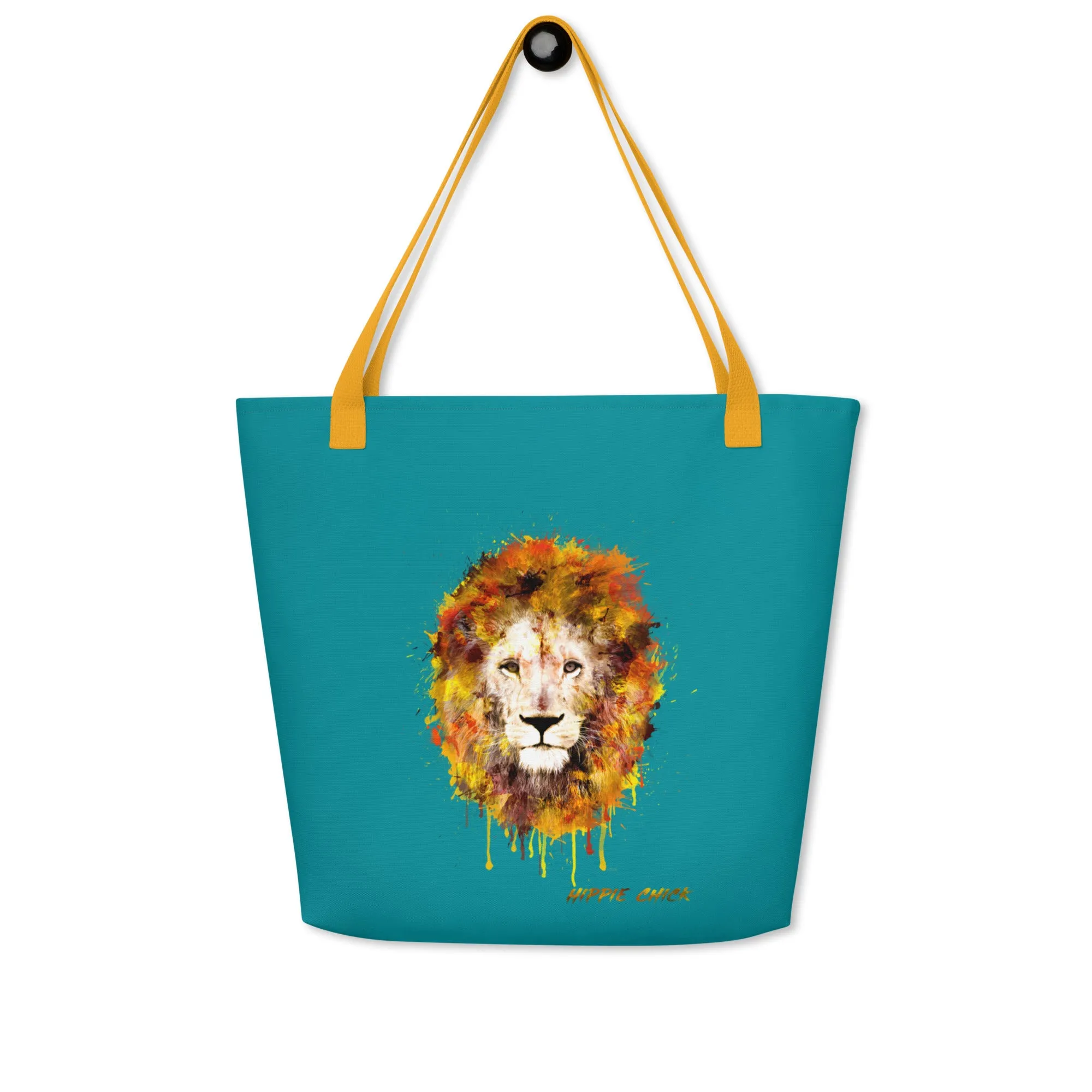 Teal Tote Bag