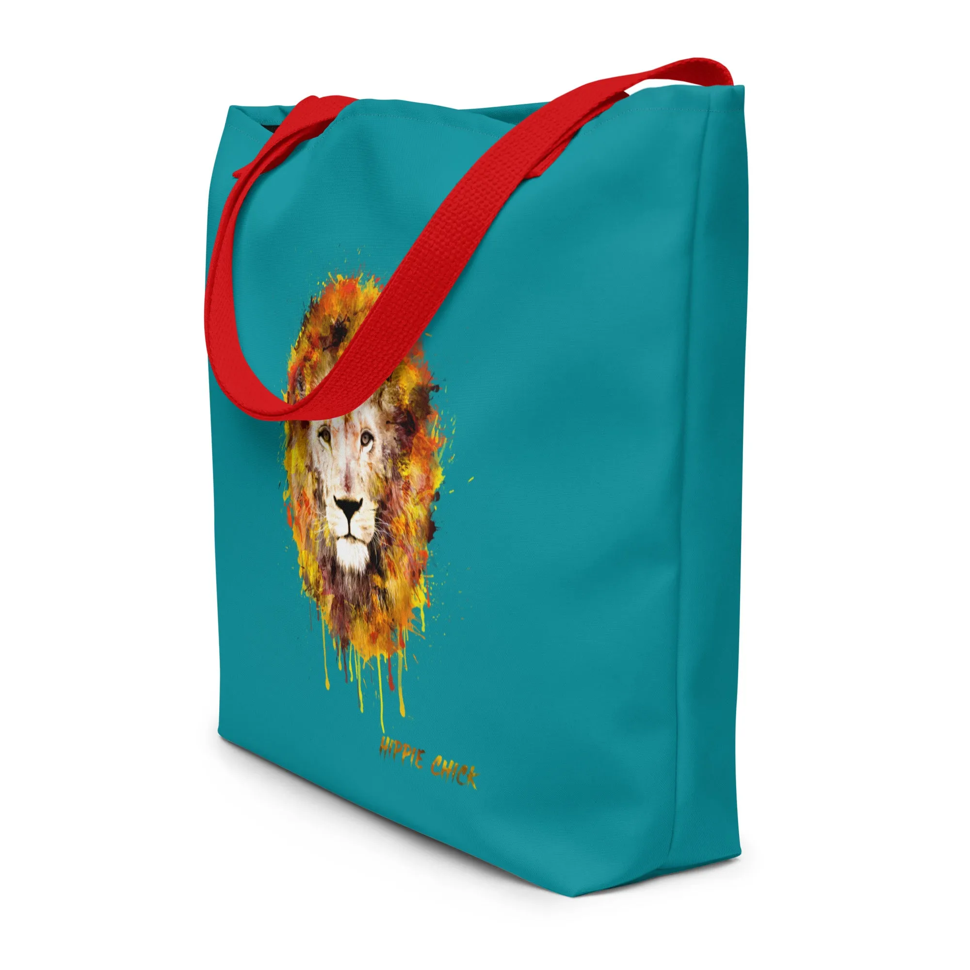 Teal Tote Bag