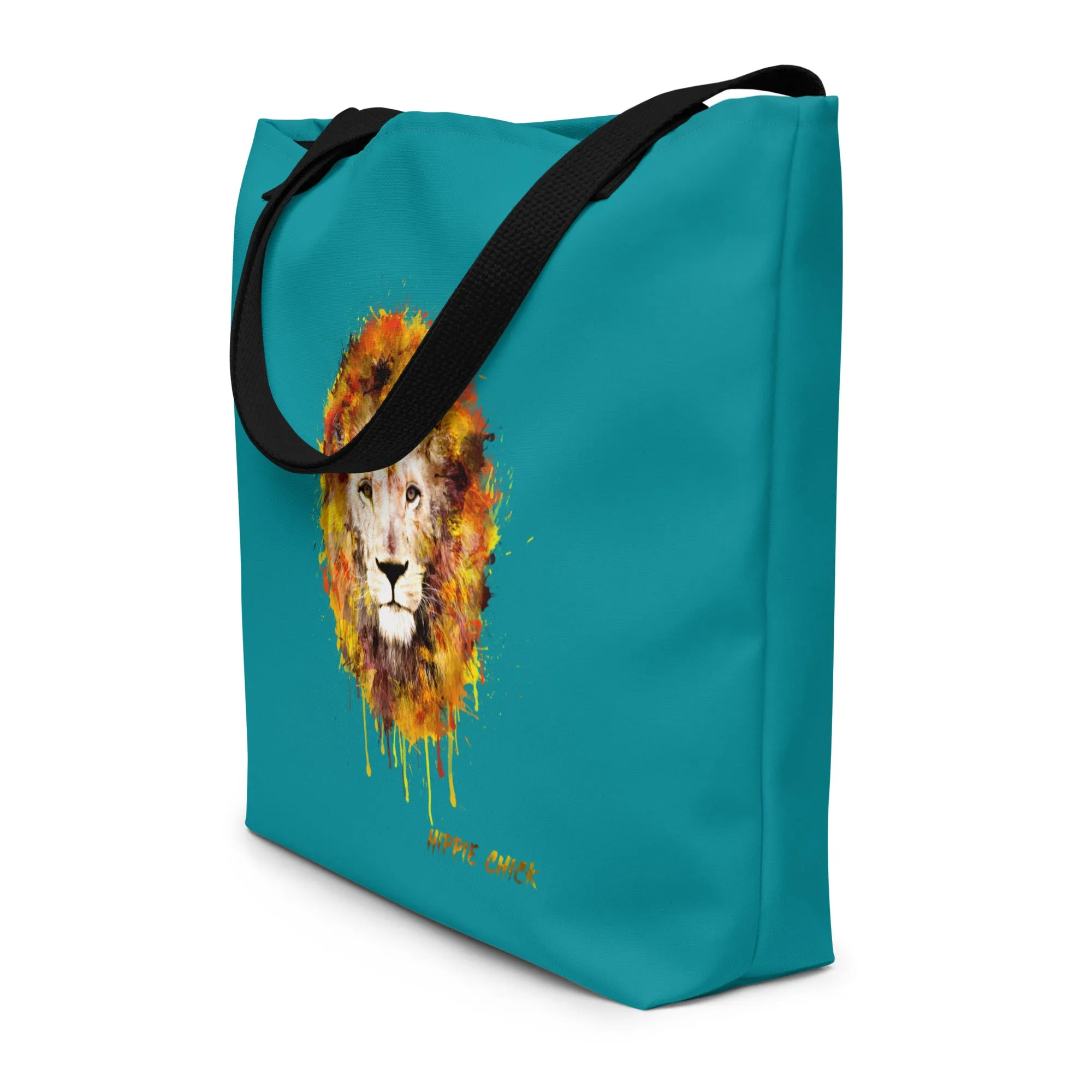 Teal Tote Bag