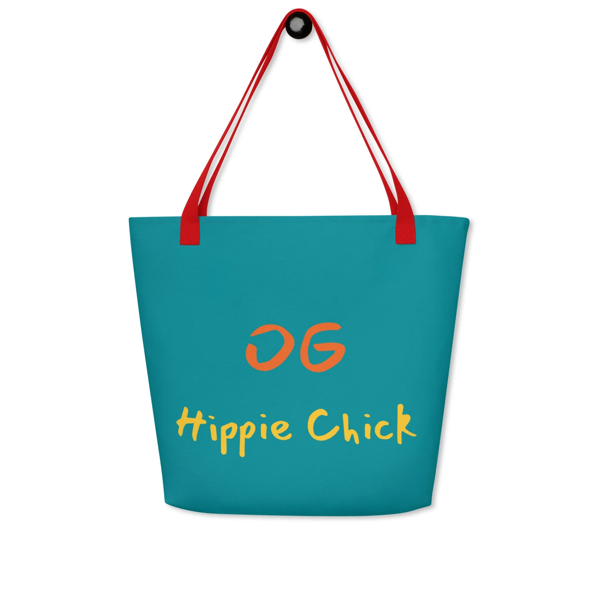 Teal Tote Bag