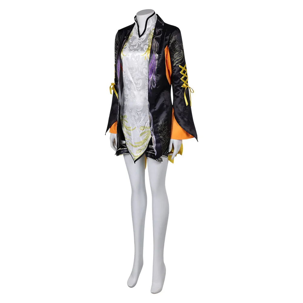 Tekken Ling Xiaoyu Cosplay Costume Outfits Halloween Carnival Suit