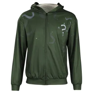 The Batman Riddler Cosplay Costume Hoodie Jacket Outfits Halloween Carnival Suit-cossky®