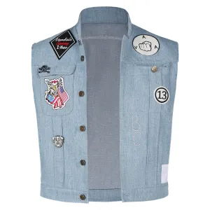 The Bikeriders 2023 Benny Cosplay Costume Vest Halloween Carnival Suit