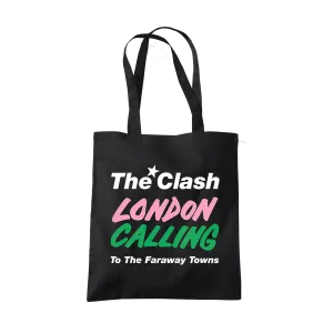 The Clash London Calling Black Tote Bag