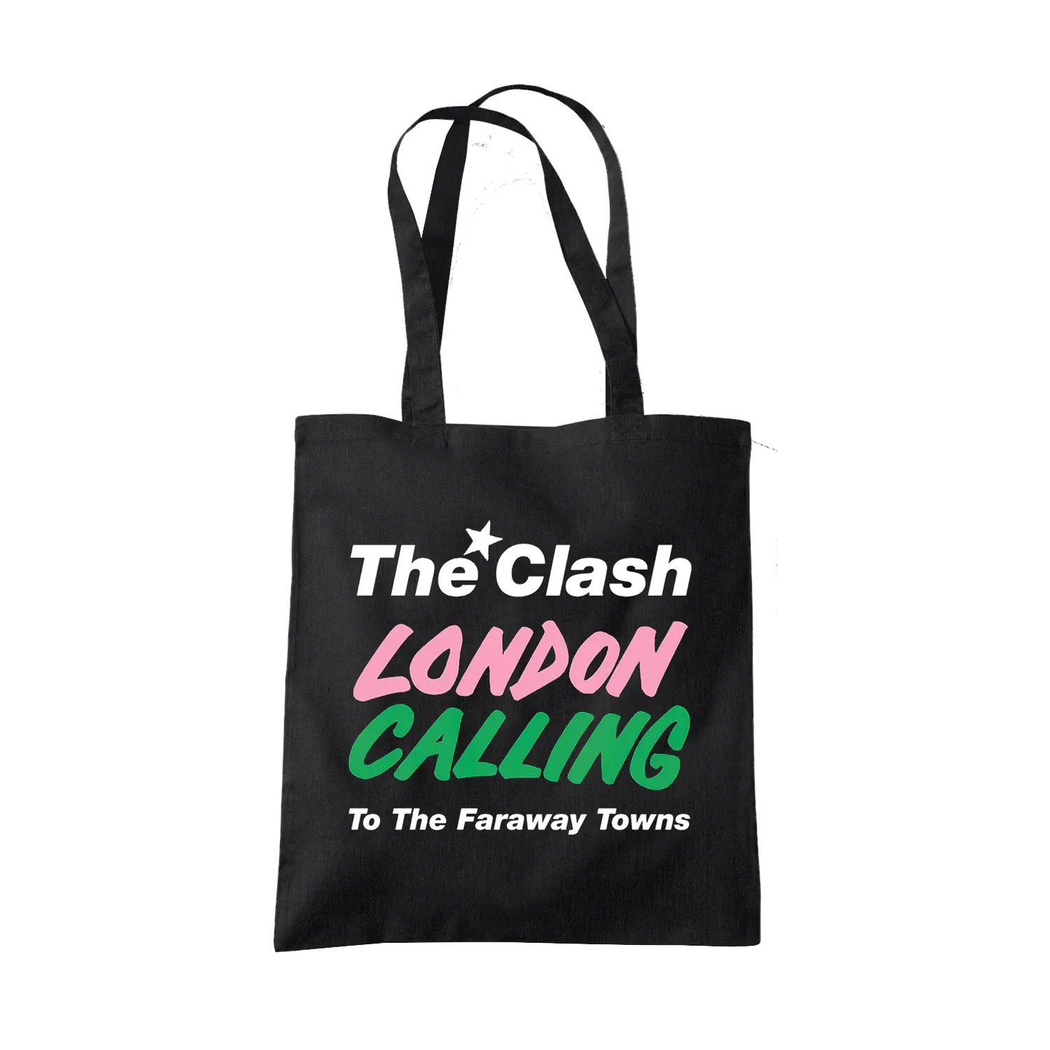 The Clash London Calling Black Tote Bag