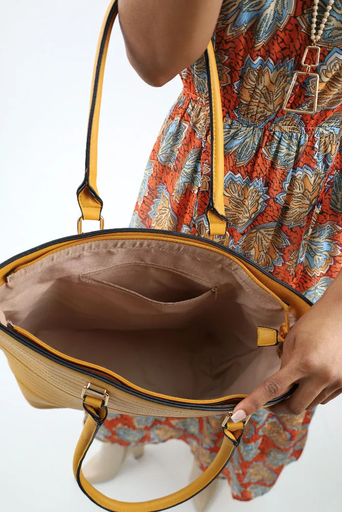 The Classic Tote Bag - Mustard