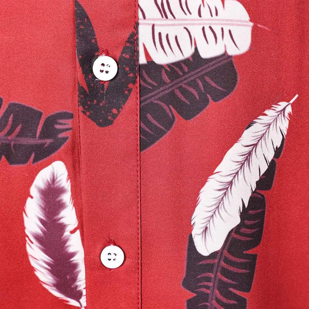 The Fall Guy Jody Moreno Red Printed Shirt Cosplay Costume Outfits Halloween Carnival Suit