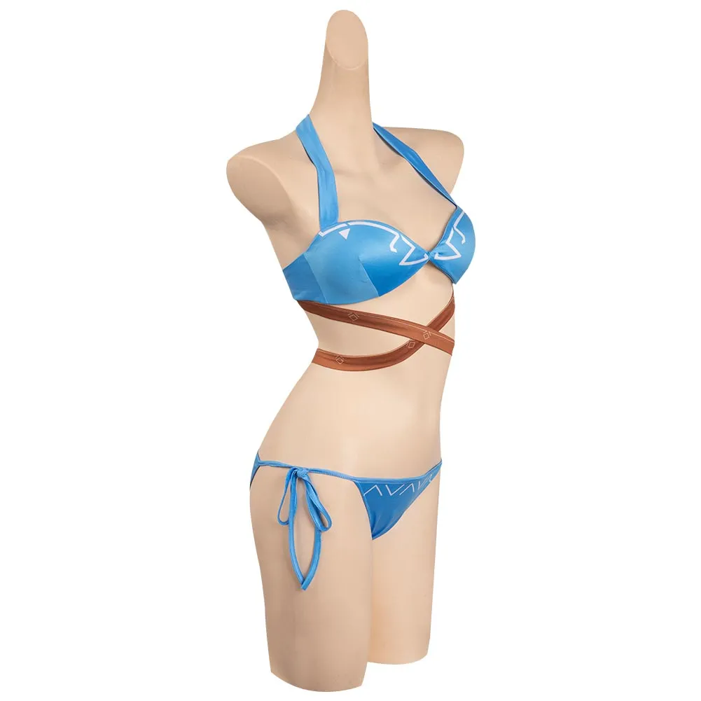 The Legend of Zelda Princess Zelda TOTK  Swimsuit Cosplay Costume Outfits Halloween Carnival Party Suit