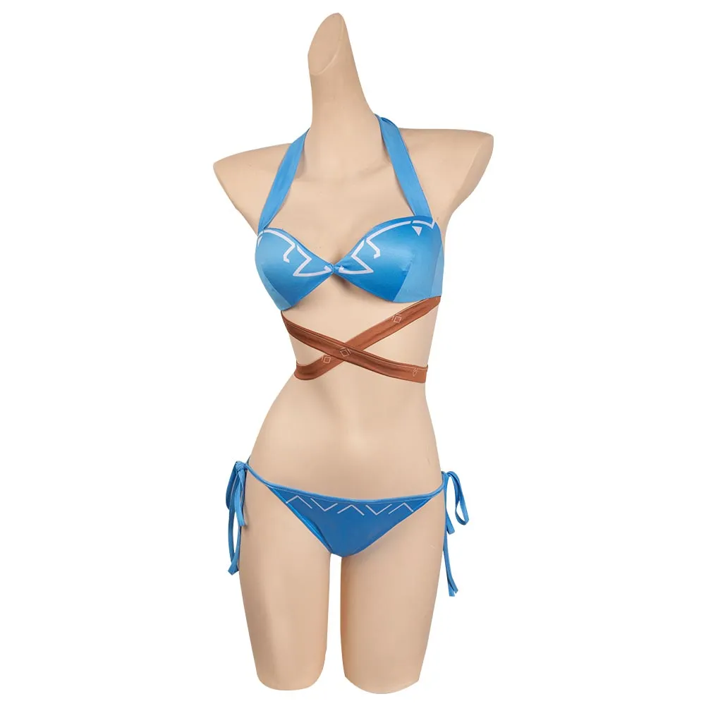 The Legend of Zelda Princess Zelda TOTK  Swimsuit Cosplay Costume Outfits Halloween Carnival Party Suit